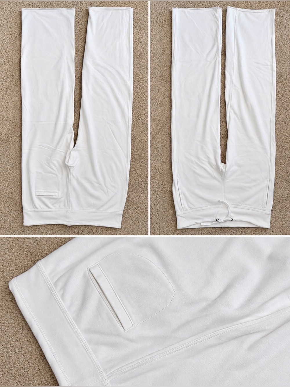 Barefoot Dreams Malibu Collection Straight Leg Lounge Pants White
